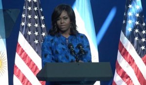 Michelle Obama aux Argentines: "faites entendre vos voix"