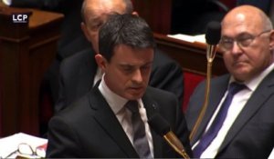 Valls s'accorde avec NKM sur la perpétuité réelle des terroristes
