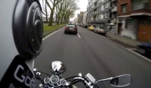 Liège : Road rage entre un motard et un automobiliste