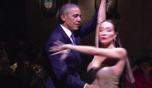 En visite en Argentine, Obama danse le tango à Buenos Aires