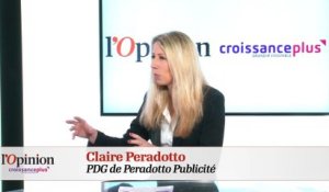 L’entrepreneur du jour,  Claire Peradotto (PeradottoPublicité) : « L’identité visuelle éco-responsable »