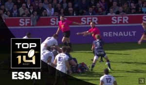 TOP 14 – Bordeaux-Bègles - Clermont : 19-24 Essai Patricio FERNANDEZ (CLE) – J19 – saison 2015-2016