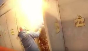 Un électricien russe provoque un incendie dans une centrale électrique