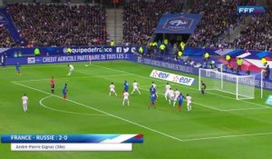 France Russie : le but d'André-Pierre Gignac (2-0)