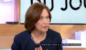 La ministre face aux vêtements islamiques - C à vous - 31/03/2016