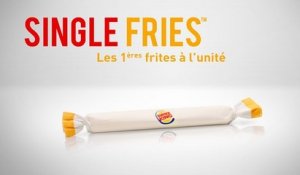 Single Fries : les frites à l'unité de Burger King