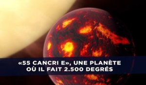 «55 Cancri e», une planète où il fait 2.500 degrés