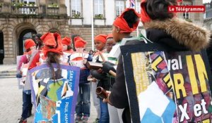 Morlaix. Près de 400 enfants dans les rues pour le carnaval