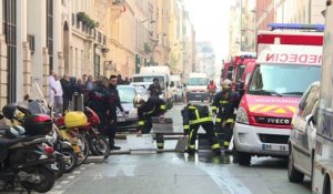 Explosion due au gaz dans un immeuble à Paris