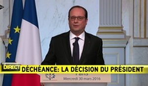 François Hollande renonce à la révision constitutionnelle