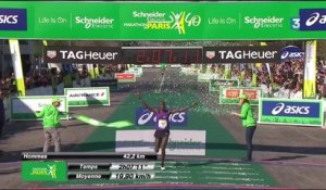 Triplé kenyan au marathon de Paris