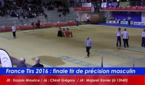Finale tir de précision Masculin, France Tirs, Sport Boules, Dardilly 2016