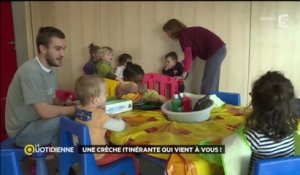 Une crèche itinérante qui vient à vous !