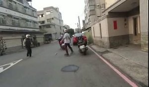 Road Rage en mode Taïwanais. Quand tu tombes sur un champion de karaté
