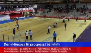 Demi-finales tir progressif féminin, France Tirs, Sport Boules, Dardilly 2016