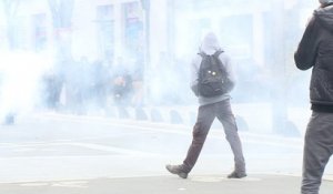 Loi travail : la manifestation dégénère à Nantes