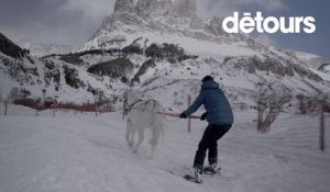Détours - Escapades - En Skijoering, devenez un cow-boy montagnard
