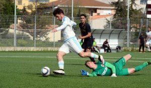 U17 National - OM 5-3 Monaco : le but de Mathieu Buech (70e)