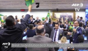 Rousseff doit affronter un processus de destitution au Sénat