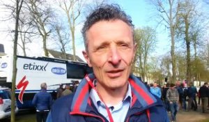 Interview de Jean Marie Wampers, l'ancien vainqueur de Paris-Roubaix (1989) avant le départ