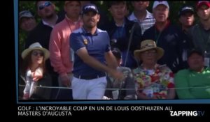 Golf : Le trou en un phénoménal de Louis Oosthuizen au Masters d’Augusta