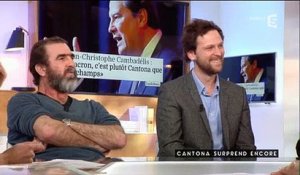 Eric Cantona estime d'Emmanuel Macron représenter la "dérive" de la politique - Regardez
