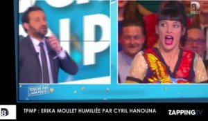 TPMP : Erika Moulet humiliée en direct par Cyril Hanouna pour sa tenue (Vidéo)