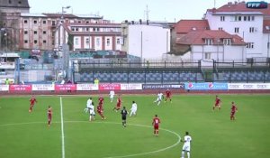 République tchèque-France U20, buts et temps forts