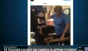 Une prof se fait arrêter après avoir violemment frappé un élève dans sa classe (vidéo)