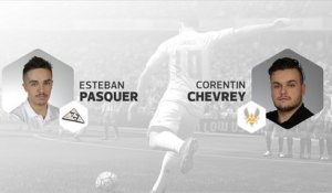 eSport - E-Football League - 12ej : Pasquer (13e-FC Barcelone) vs Chevrey (8e-Juventus)