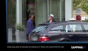 Rémi Gaillard se déguise en mafieux et piège un chauffeur de taxi (vidéo)