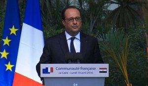 Discours à la Communauté française d'Égypte