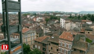 Visite de chantier à la cathédrale d'Albi