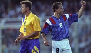 Foot - Euro : Les premiers matches de Bleus à l'Euro en images