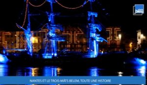 Les 120 ans du Belem fêtés en son et lumière à Nantes