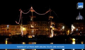 Les 120 ans du Belem fêtés en son et lumière à Nantes