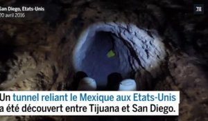 Dans un tunnel de 800 mètres sous la frontière entre le Mexique et les Etats-Unis