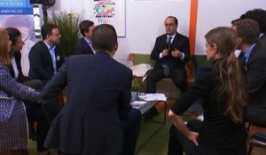 Conclusion de la table-ronde avec des entrepreneurs français à New York
