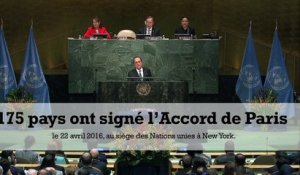 175 parties ont signé l’Accord de Paris : Discours Ségolène Royal, présidente de la COP