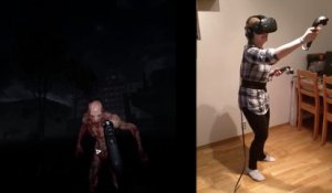 Une fille traumatisée après avoir testé un jeu en réalité virtuelle !
