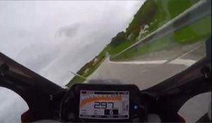 Une course de côte moto hyper rapide en Yamaha R1