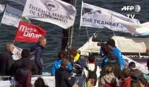 Transat Bakerly : les navires ont quitté le port de Saint-Malo