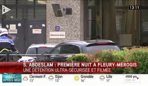 Regardez Salah Abdeslam hué par des détenus à son arrivée à Fleury-Mérogis
