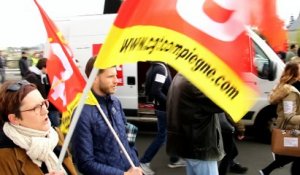 Compiègne : manifestation contre la loi Travail