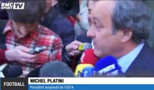 Platini : "Je suis sûr de moi"
