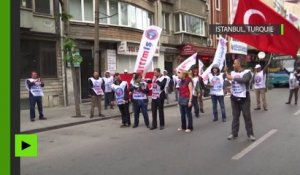 Istanbul : la manifestation du 1er mai dispersée avec de canons à eau