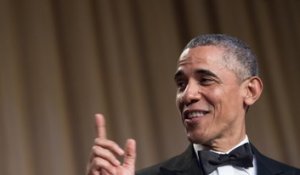 Barack Obama fait le show pour son dernier dîner des correspondants