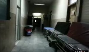 Un fantôme terrifiant filmé en train d'arpenter les couloirs d'un hôpital