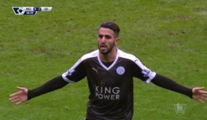 Best of but Leicester - Riyad Mahrez au finish d'un but de 70 mètres face à Manchester City
