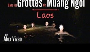 LAOS : dans les GROTTES aquatiques de Muang Ngoi